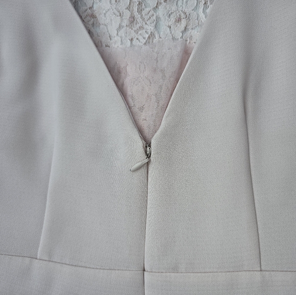 Karl Lagerfeld Lace Plunge Dress - Picture 10 of 15